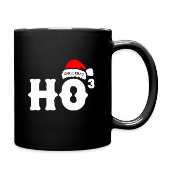 HoHoHo Christmas - Full Colour Mug - black - Right