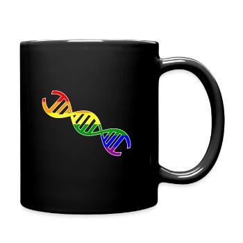 Gay DNA LGBT GAY Gay Lesbian Gay Pride - Mug uni - noir - Droite