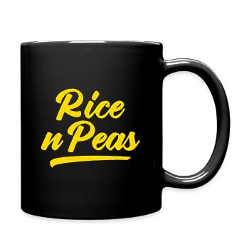 Riz n Pois - Mug uni - noir - Droite