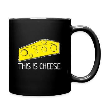 This is cheese - Full Colour Mug - black - Right