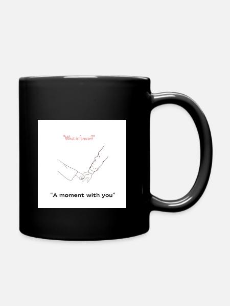 Toi et moi serons a moi pour toujours. - Mug uni - noir