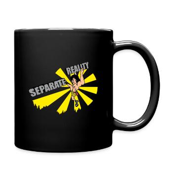 Wolfgang Güllich in Separate Reality - Tasse einfarbig - Schwarz - Rechts