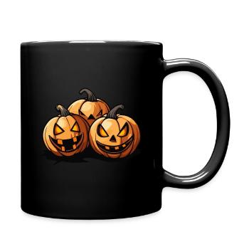 Pumpkin Halloween Party - Full Colour Mug - black - Right