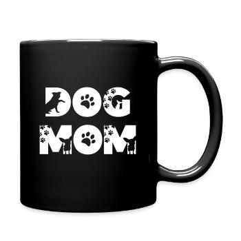 Hundeliebe Hund Dog Love Mistress dog mom walker - Mug uni - noir - Droite