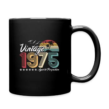 Retro Vintage 1975 - 45e anniversaire - Mug uni - noir - Droite