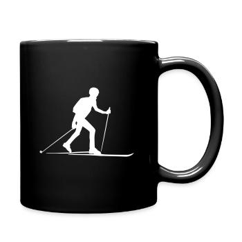 SKIMO Woman - Full Colour Mug - black - Right