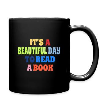 School Teachers Students Read Saying Books - Full Colour Mug - black - Right