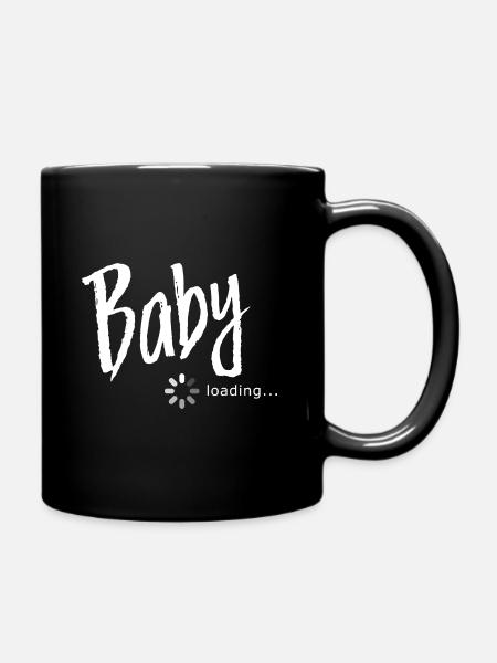 Baby loading - Tasse einfarbig - Schwarz