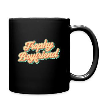 Boyfriend Couples Love Relationship Partner Gift Idea - Full Colour Mug - black - Right