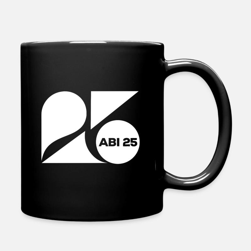 Abi 25 - Abitur 2025 - Spruch - Tasse einfarbig - Schwarz