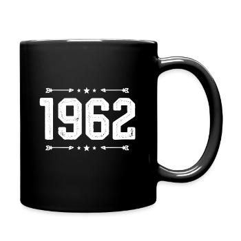 Vintage 1962 Vintage 63rd Birthday 1962 - Full Colour Mug - black - Right