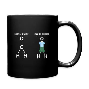 Chemistry Teacher | Chemist Science Gift Idea - Full Colour Mug - black - Right