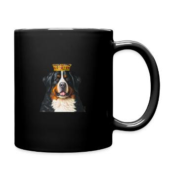 König Bailey - Tasse einfarbig - Schwarz - Rechts
