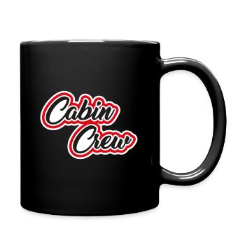 Cabin Crew - Full Colour Mug - black - Right