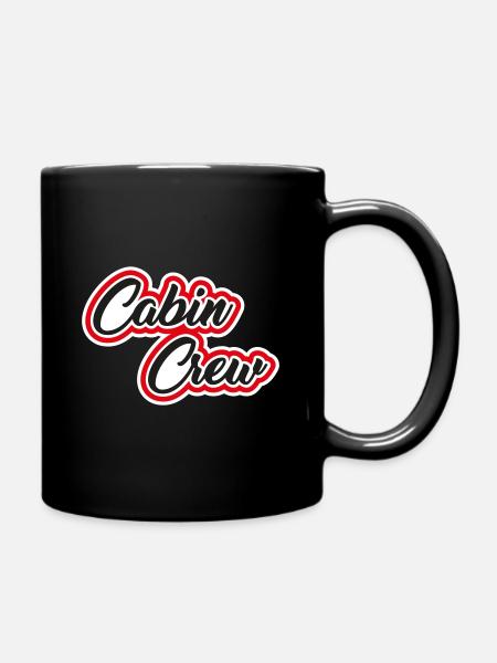Bordpersonal - Tasse einfarbig - Schwarz