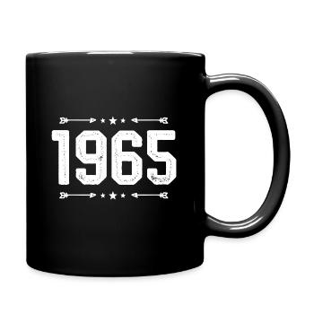 Millésime 1965 Millésime 60ème anniversaire 1965. - Mug uni - noir - Droite