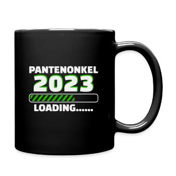Patenonkel 2023 Loading Taufpate - Tasse einfarbig - Schwarz - Rechts