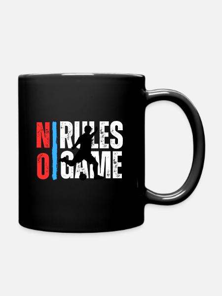 Fußball - Pas de règles / Pas de jeu - Mug uni - noir