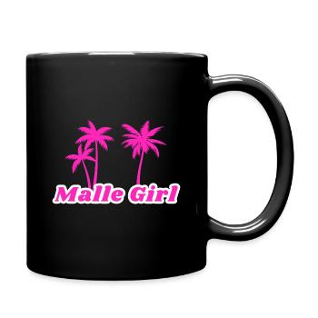 Chemise de fête Malle Girl - Mug uni - noir - Droite