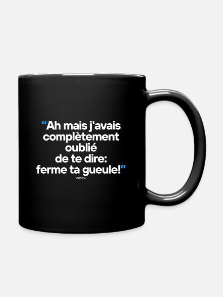 H - Citation célèbre de séries TV / films - Mug uni - noir