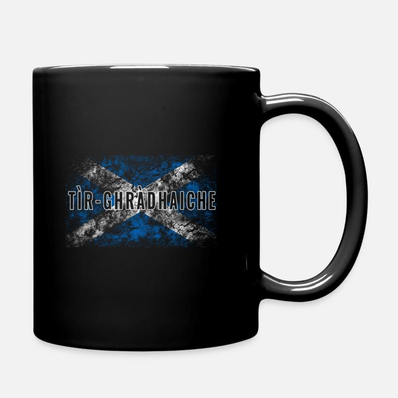 Scottish Patriot Scottish Gaelic - Full Colour Mug - black