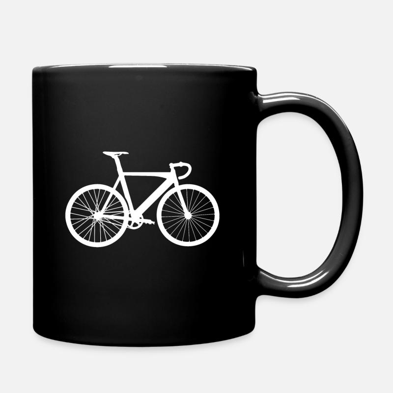 Piste Vélo Fixie Singlespeed - Mug uni - noir