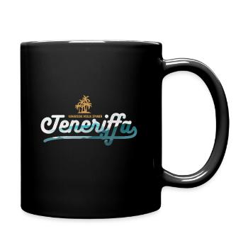Tenerife Vintage - Canaries, Espagne - Mug uni - noir - Droite