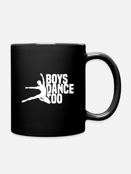Tänzer Tanzen Ballett-Tänzer Ballerino Ballett - Tasse einfarbig - Schwarz
