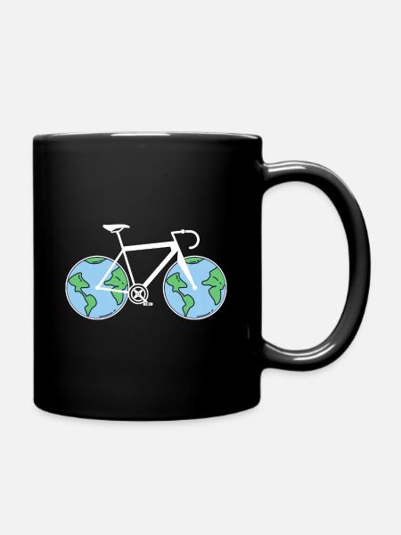 Protection de l’environnement des vélos - Mug uni - noir