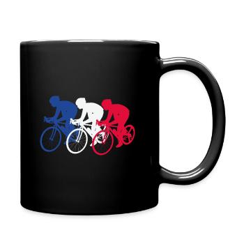 French Cycling Crew - Tasse einfarbig - Schwarz - Rechts