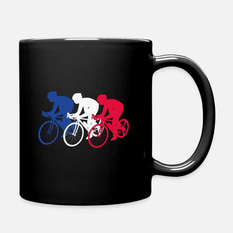 French Cycling Crew - Tasse einfarbig - Schwarz