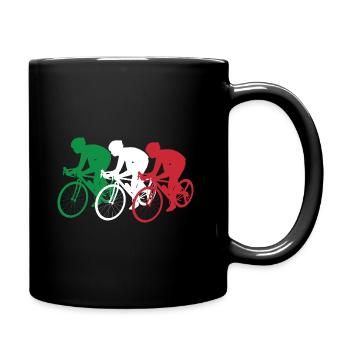 Italian Cycling Crew - Full Colour Mug - black - Right
