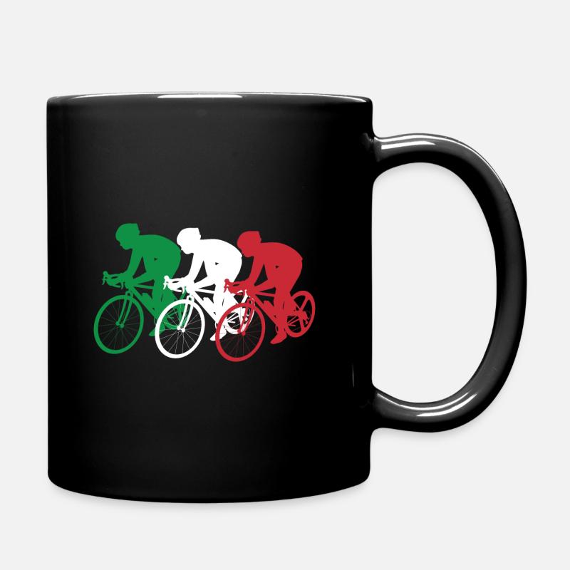 Italian Cycling Crew - Full Colour Mug - black