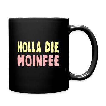 Holla die Moinfee Moin Meerbekloppt - Mug uni - noir - Droite