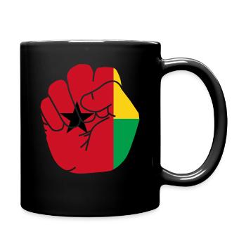 Guinea Bissau flag kriol kiriol gift - Full Colour Mug - black - Right