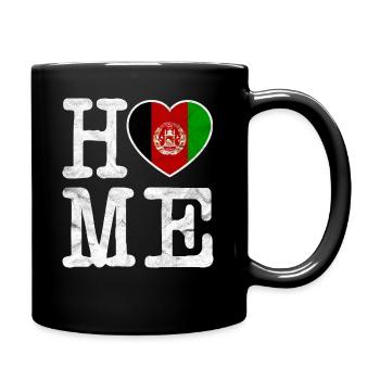 Afghanistan Flagge Paschtun افغانستان Geschenk - Tasse einfarbig - Schwarz - Rechts
