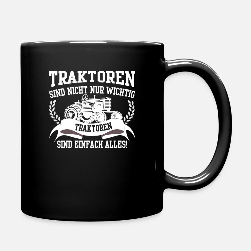 TRAKTOR - Tasse einfarbig - Schwarz