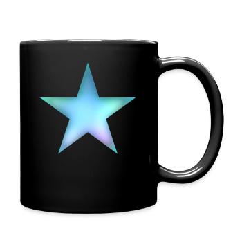 Star - Full Colour Mug - black - Right