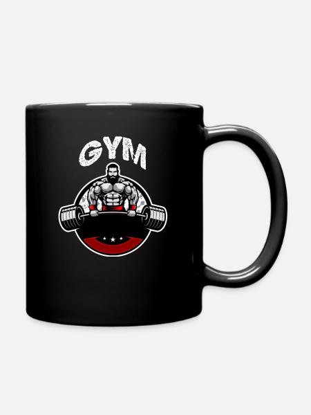GYM - Mug uni - noir