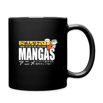 Manga Je ne serai pas timide Anime Weeb - Mug uni - noir - Droite