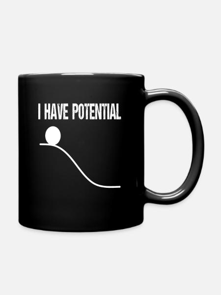 Physicien Professeur de physique j'ai du potentiel - Mug uni - noir
