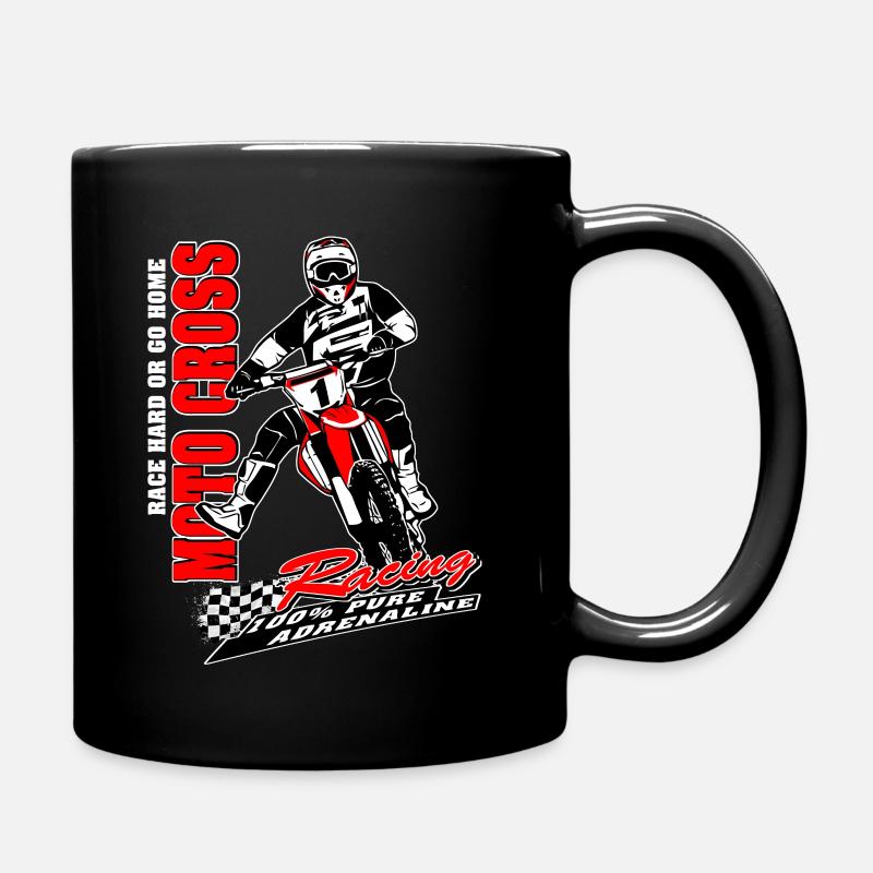 MotoCross - Supercross - MX - SX - FMX - Mug uni - noir
