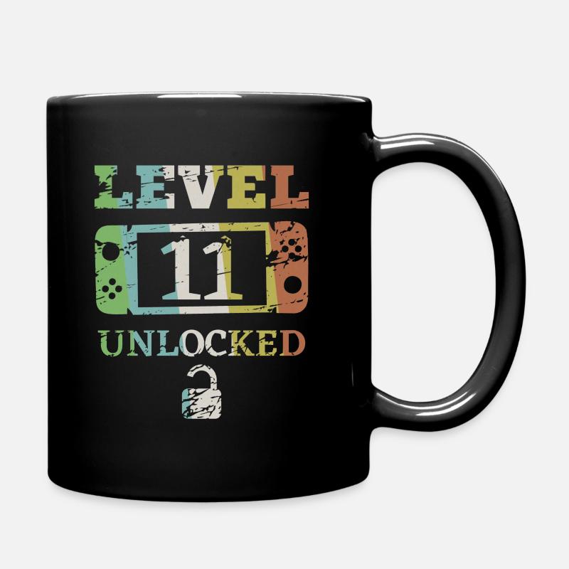 11ème anniversaire Niveau 11 Unlocked Switch - Mug uni - noir