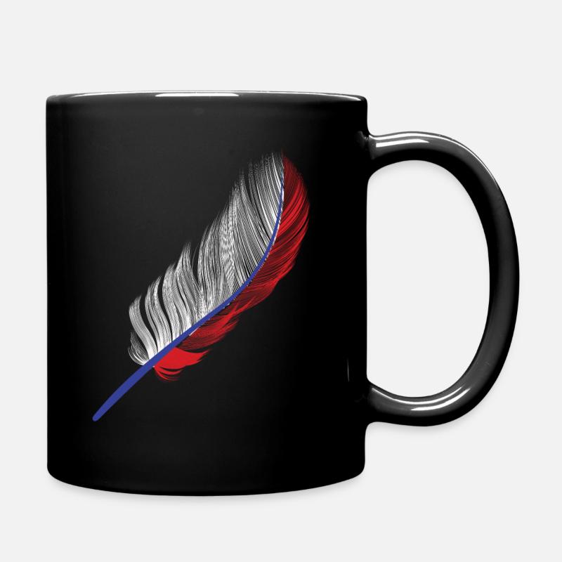 Russland - Tasse einfarbig - Schwarz