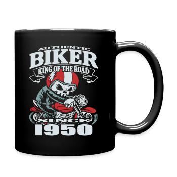 Biker since 1950 - Full Colour Mug - black - Right