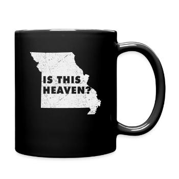 Land Map America US State Home Heaven Missouri - Full Colour Mug - black - Right