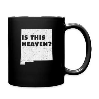 Land Map America US State Home Heaven New Mexico - Tasse einfarbig - Schwarz - Rechts