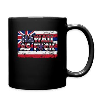 America US Flag State Flag Hawaii - Tasse einfarbig - Schwarz - Rechts