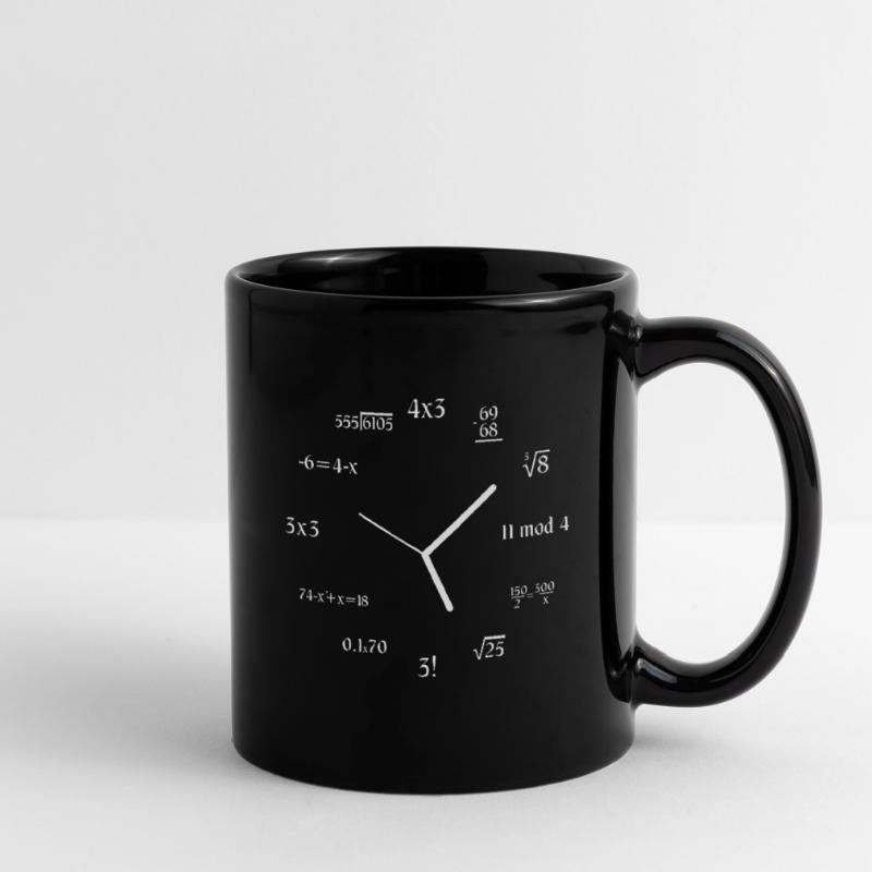 Equation Formula Math Meme Math Jokes Math Clock Tasse einfarbig
