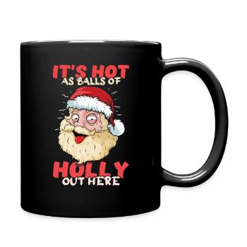 Beach Christmas Hot Balls Santa Summer 2022 - Tasse einfarbig - Schwarz - Rechts